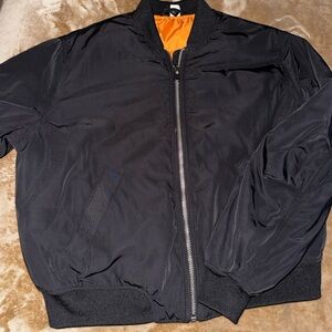H&M brand divided bomber jacket
